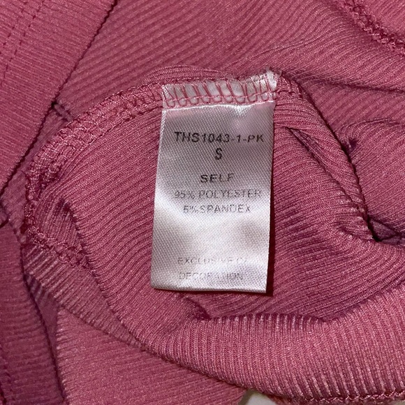 Pink ruffle tank top - Picture 4 of 5